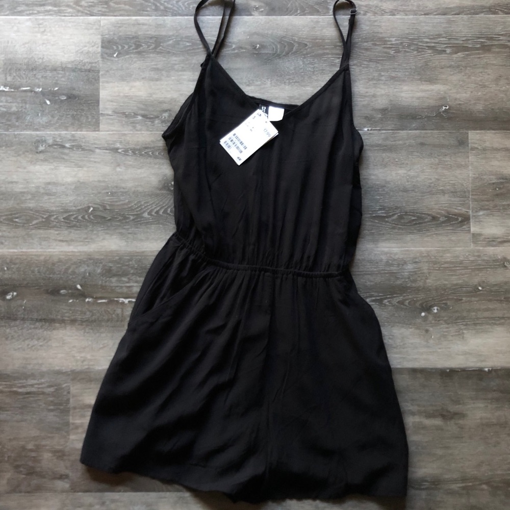 NWT H&M Black Romper